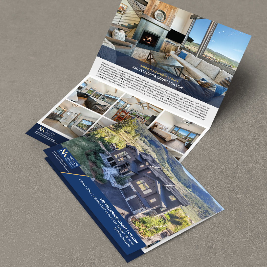 Nelson Mountain Real Estate brochure